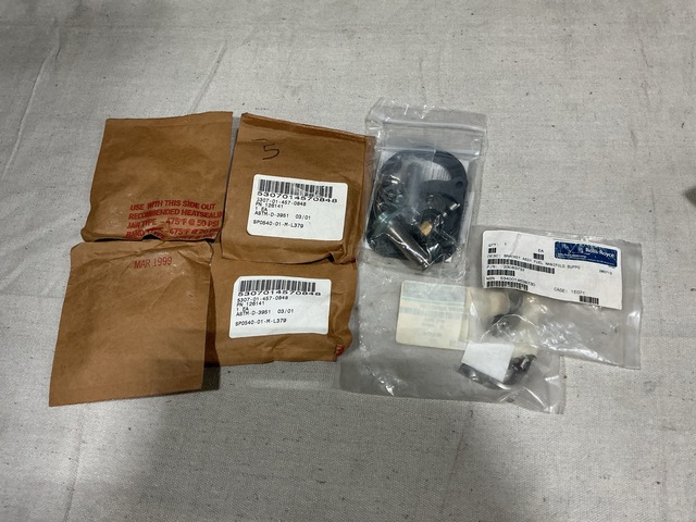 (1) Rebuild Kit, (35) Welding Studs, (2) Support Brackets & Assorted Items