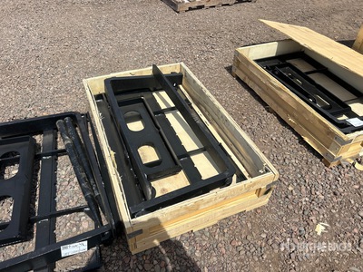 2025 Machpro SS-TWO-PURPOSEFORK Skid Steer Bale Spear (Unused)