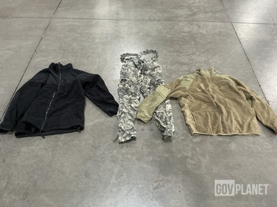 (2) Cold Weather Shirts, (5) Pairs of Cold Weather Trousers & Assorted Items