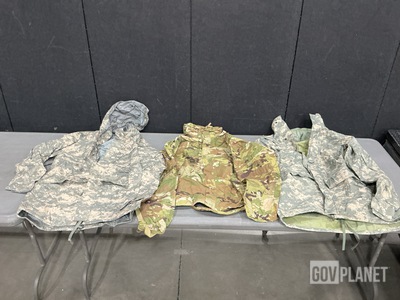 (12) Cold Weather Parkas, (18) Wet Weather Jackets & (2) Wet Weather Parkas