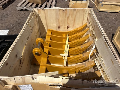 2025 Machpro Excavator Rake - Fits 5 - 6 ton (Unused)