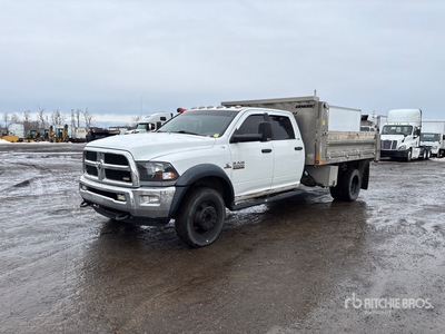 2014 Ram 5500 SLT 4x4 Crew Cab Dump Truck