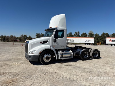 2018 Peterbilt 579 6x4 T/A Day Cab Truck Tractor