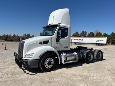2018 Peterbilt 579 6x4 T/A Day Cab Truck Tractor