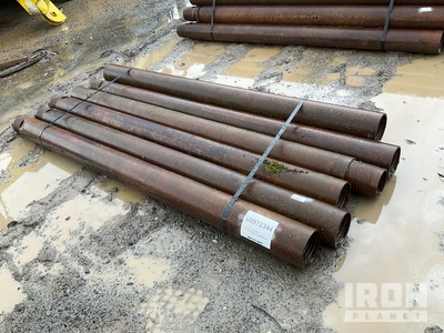 Quantity of (5) Range 1 7' Long 5" Diameter Drill Casing Casing