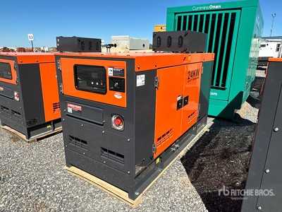 2022 24 kW Skid-Mounted Groupe électrogène (Unused)
