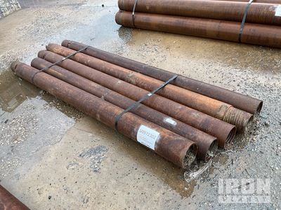 Quantity of (5) Range 1 7' Length, 5" Diameter Drill Casing