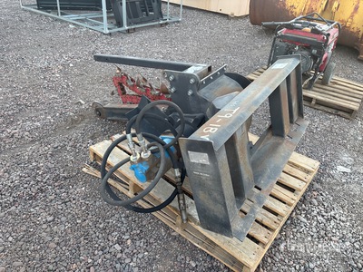 36 in スキッドステア トレンチャー