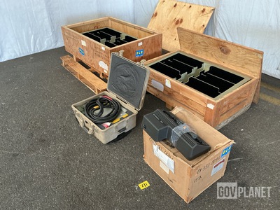 (1) Battery Charger, (1) Inverter & (2) Battery Boxes