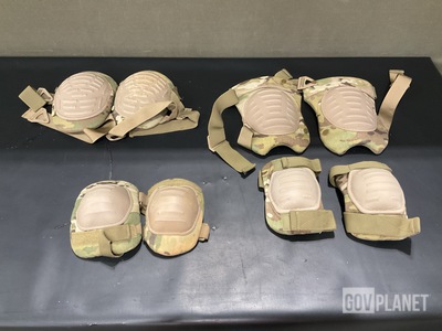 (75) Elbow & Knee Pad Sets, (79) Pairs Elbow Pads & Assorted Items