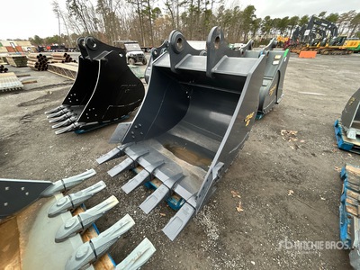 Craig 54 in 2.26 cyd Trenching Excavator Bucket - Fits Hitachi ZX350 (Unused)