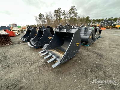 Craig 54 in 2.26 cyd Trenching Excavator Bucket - Fits Hitachi ZX350 (Unused)