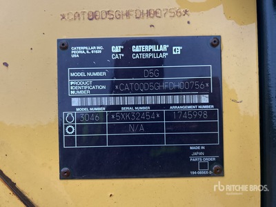 2002 Cat D5GXL Crawler Dozer