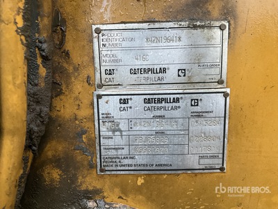 2000 Cat 416 Backhoe Loader