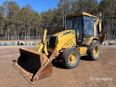 2000 Cat 416C 4x4 Graaflaadmachine