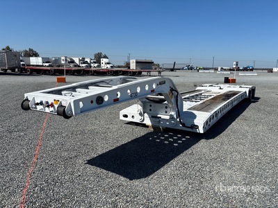 1996 Cozad 16-Wheel Removable Gooseneck Hydraulic Widening Remorque Surbaissée