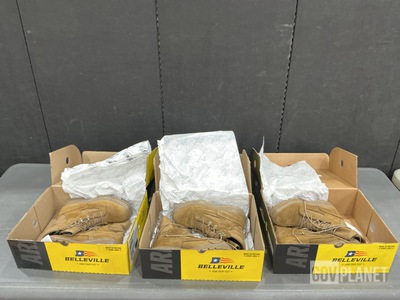 (33) Pairs of Combat Boots