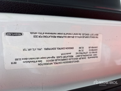 2020 Freightliner Cascadia 126 T/A Sleeper Truck Tractor