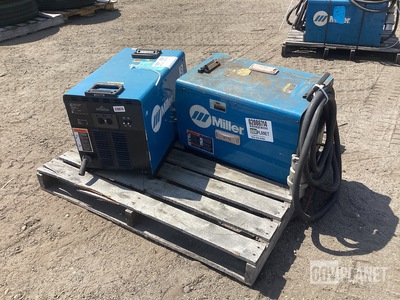 (2) Miller Invision 456MP DC Inverter Arc Welders