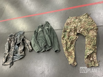 (4) Cold Weather Parkas, (12) Cold Weather Jackets & Assorted Items