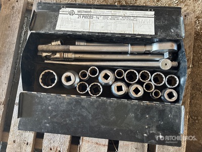 Westward 3/4 in Socket Wrench Set Varios, tienda, almacen, consumidor