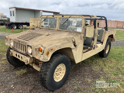 2008 AM General M1097R1 HMMWV 4 Door w/Truck Body