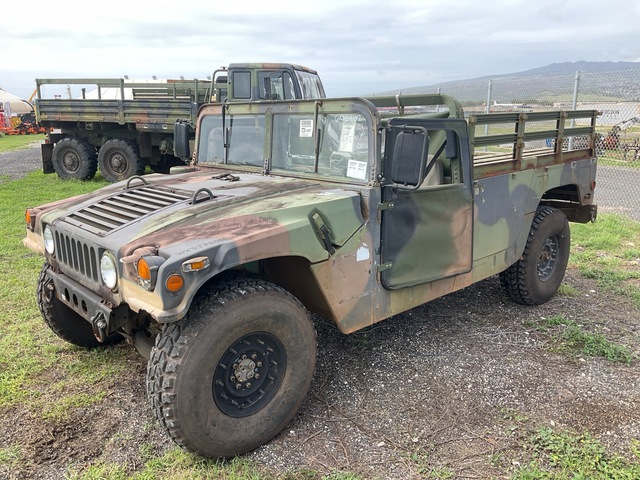 2007 AM General M1097R1 HMMWV 2 Door w/Truck Body