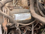 Engine with Emission Certification Label