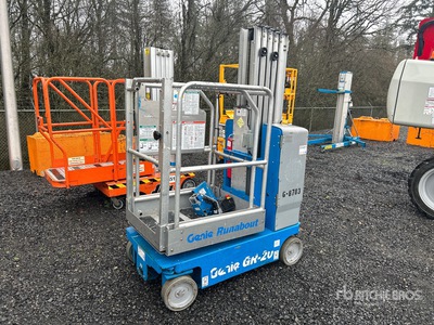 2016 Genie GR20 Vertical Mast Lift