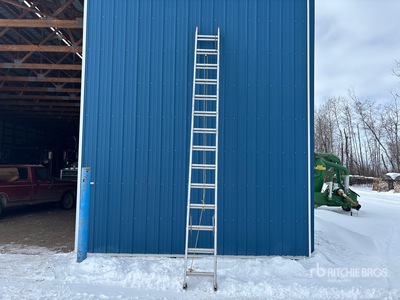 24' Aluminum Extension Ladder ورش و مخازن متنوعة