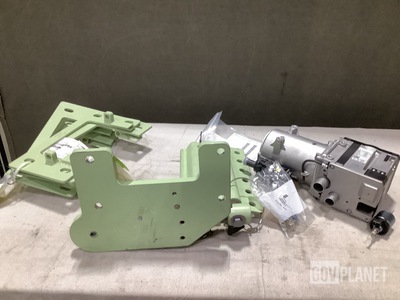 (1) Heater, (4) Mounting Plates, (1) Footrest & Assorted Items