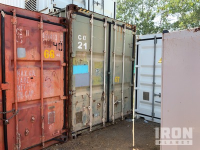 40 ft High Cube with Spare Parts Storage Container