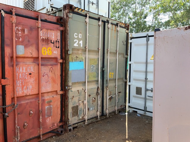 40 ft High Cube with Spare Parts Storage Container