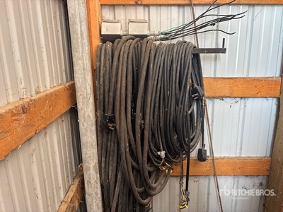 Quantity of (6) Aeration Fan Electrical Cords ورش و مخازن متنوعة