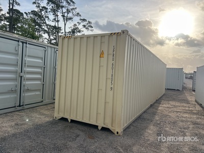 2025 40 ft High Cube Multi-Door Storage Container