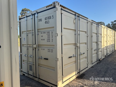 2025 40 ft High Cube Multi-Door Storage Container