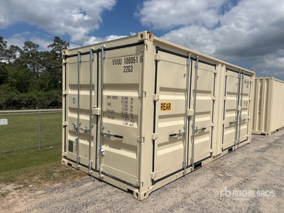 2026 20 ft Standard Multi-Door Storage Container