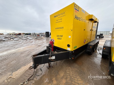 2014 Doosan G570 Mobile Generator Set