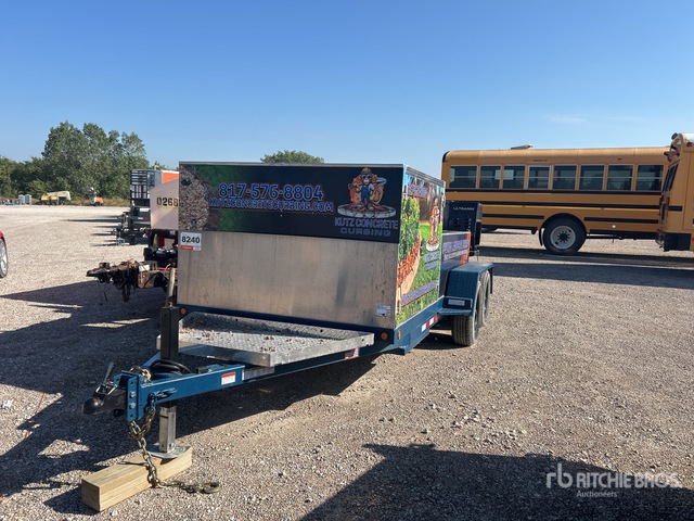 2023 TCEC Heavy Duty Curbing Trailer