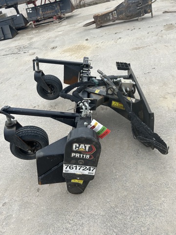 2021 Cat PR118 Skid Steer Power Rake