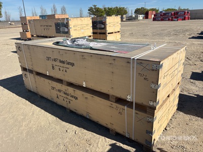 2026 KJ K2346 Metal Garage Shed (Unused)