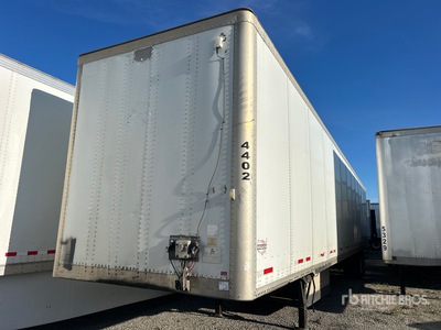 2015 Wabash 53 ft x 102 in T/A Van Trailer