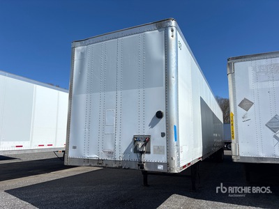 2011 Wabash 53 ft x 102 in T/A Van Trailer