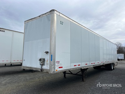 2013 Wabash 53 ft x 96 in T/A Remorque fourgon