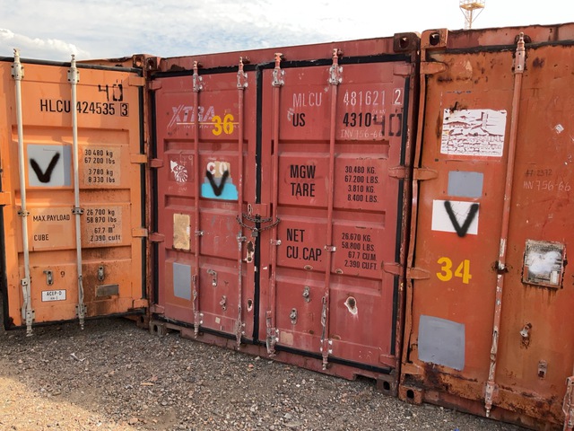 40 ft Standard with Spare Parts Storage Container