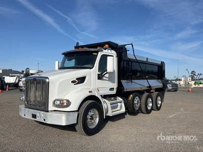 2018 Peterbilt 567 8x4 Tri/A Dump Truck
