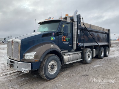 2017 Kenworth T880 Autocarro ribaltabile 3 assi