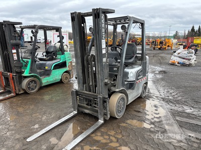 2006 Nissan MCPL02A25LV 4400 lb Cushion Tire Forklift