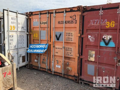 40 ft Standard with Spare Parts Storage Container