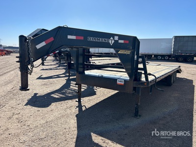 2021 Diamond Trailers 25 ft T/A Gooseneck Equipment Trailer